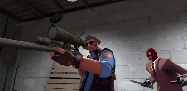 Team Fortress 2 Sniper and Spy
